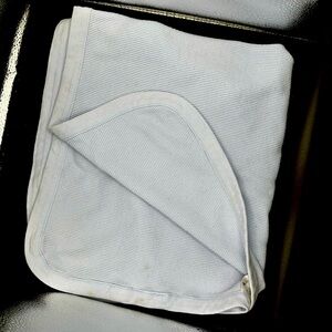 Garanimals Thermal Baby Security Blanket Lovey‎ Vintage Light Blue Waffle Weave